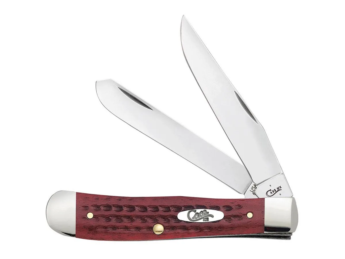 Scyzoryk Case Pocket Worn Trapper SS Old Red — zdjęcie 1
