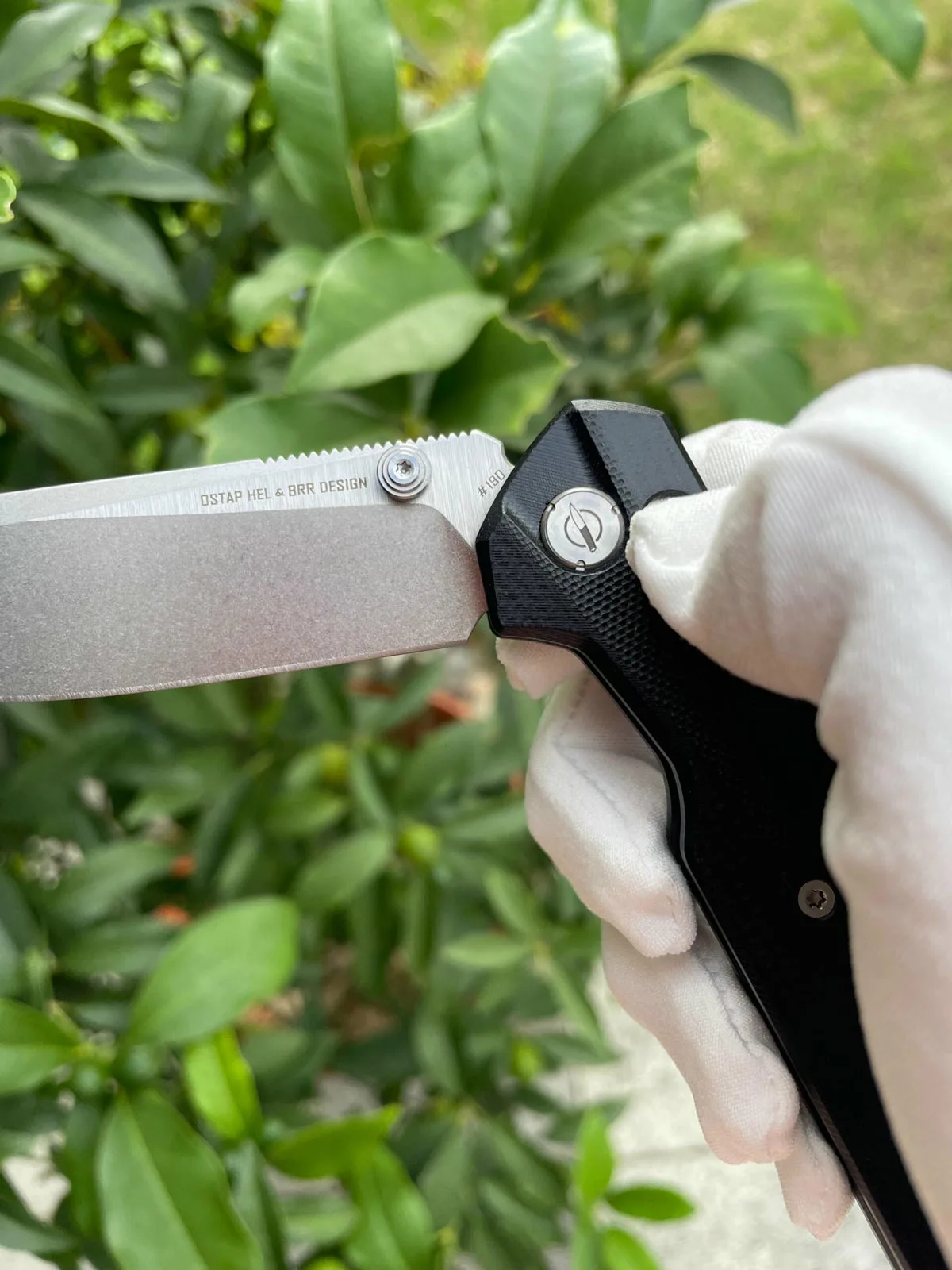 Nóż KNIVESPL The First Black G10 MagnaCut — zdjęcie 5
