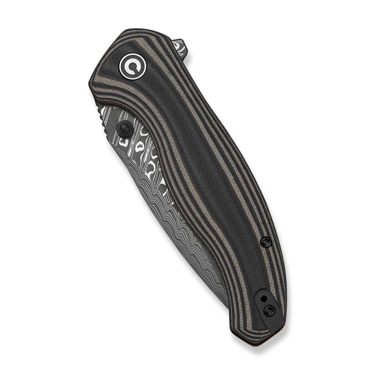 Nóż CIVIVI Vyrent Damast Black T&O G10 — zdjęcie 4