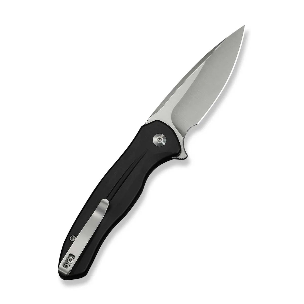 Nóż CIVIVI Button Lock Kitefin Black Alu 14C28N — zdjęcie 2