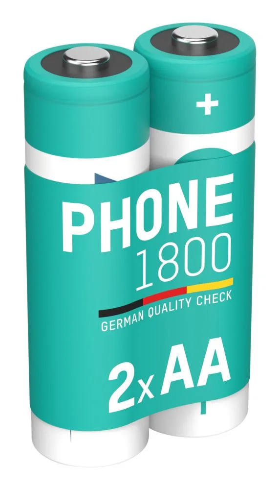 Akumulatory Ansmann Dect NiMH AA/R6 typ 1800 2szt — zdjęcie 2