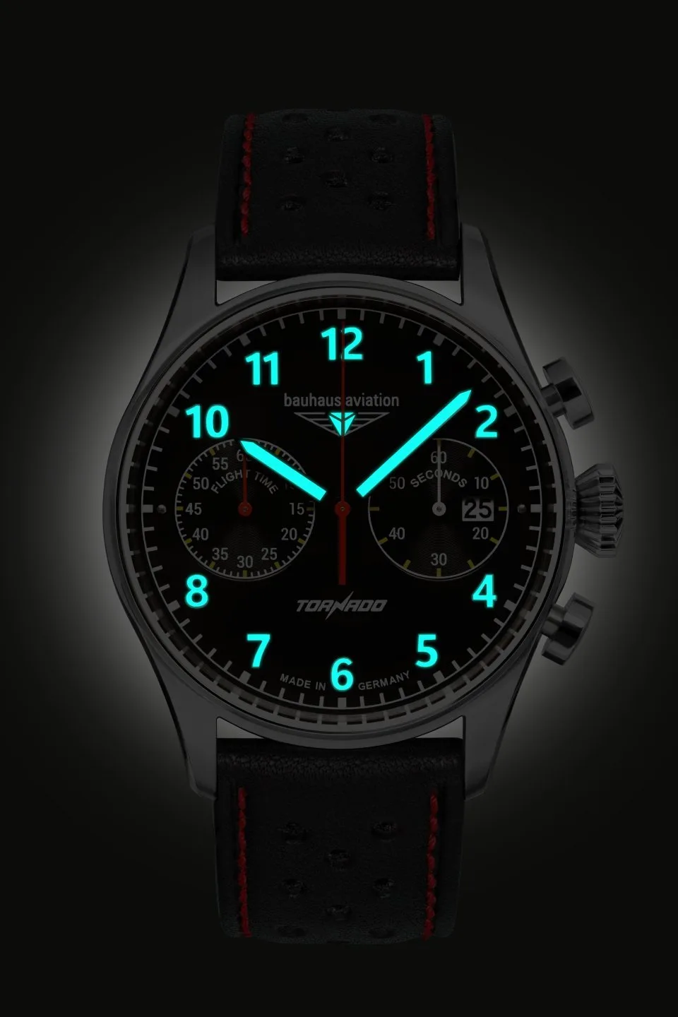Zegarek Bauhaus Aviation Tornado 27442, 42mm — zdjęcie 2