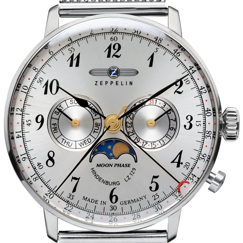 Zegarek Zeppelin LZ129 Hindenburg 7036M1, 40mm — zdjęcie 2