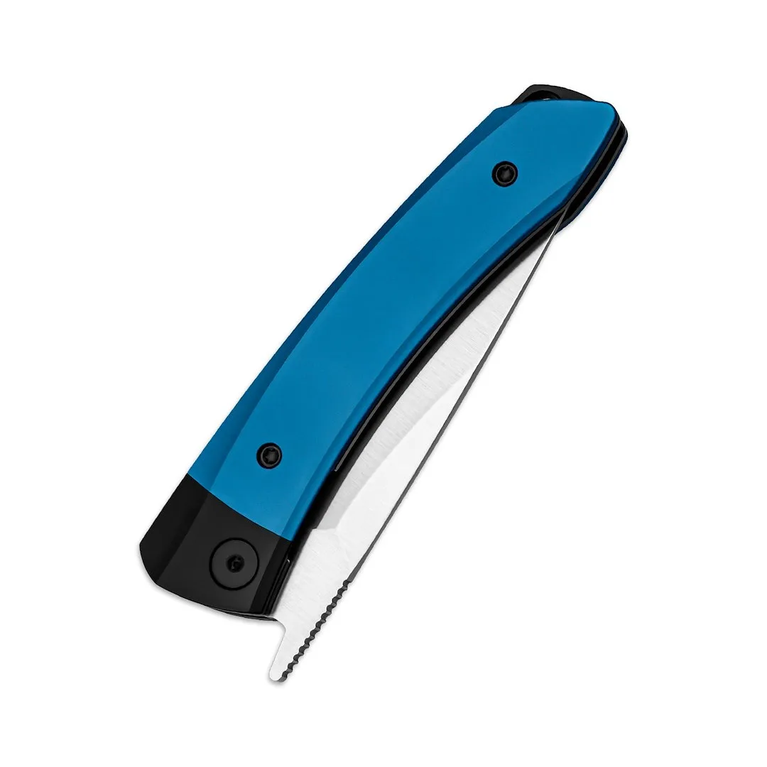 Nóż Kizer Mini Momo Blue Aluminum 154CM — zdjęcie 3