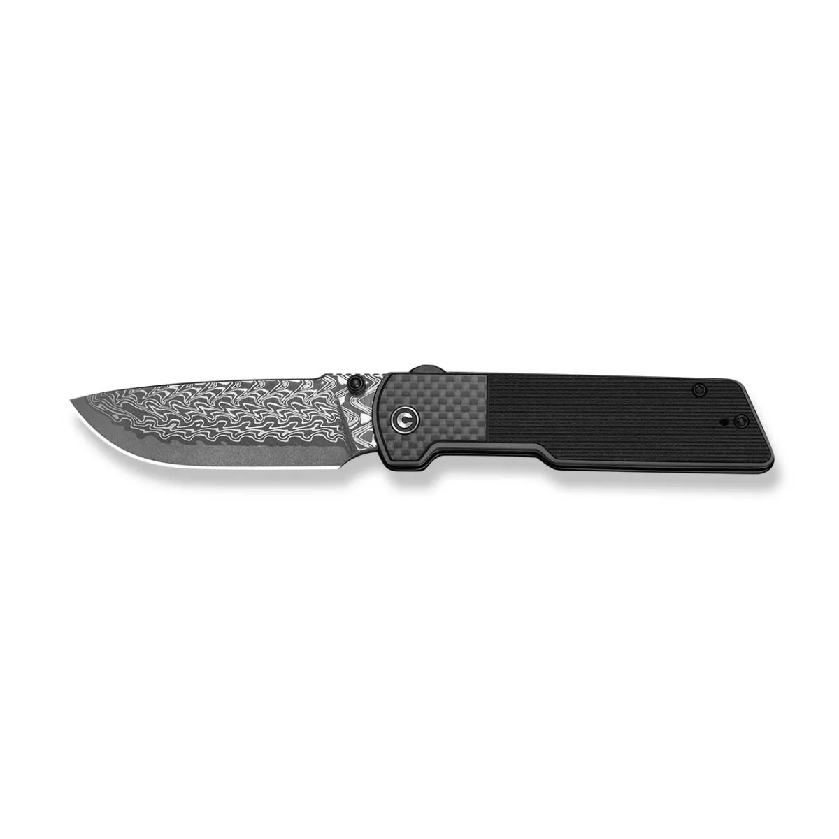 Nóż CIVIVI Zygon Damast Gray G10 & Carbon Fiber — zdjęcie 8