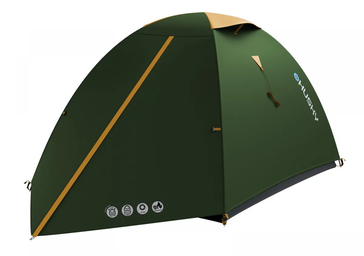 Namiot Husky BIZAM 2 classic green — zdjęcie 1