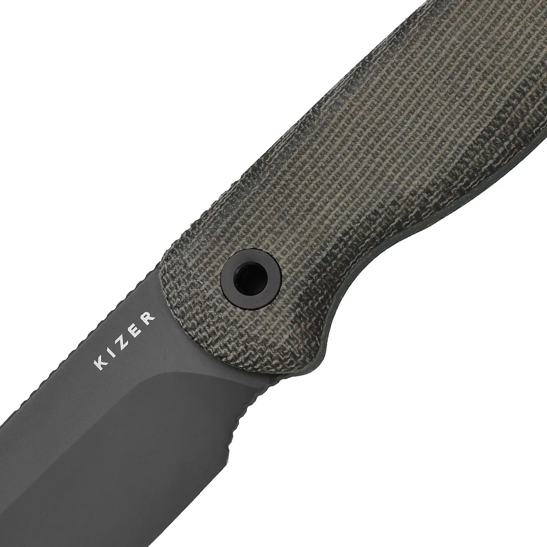 Nóż Kizer Drop Bear Fix Norplex UltreX Micarta S45 — zdjęcie 4