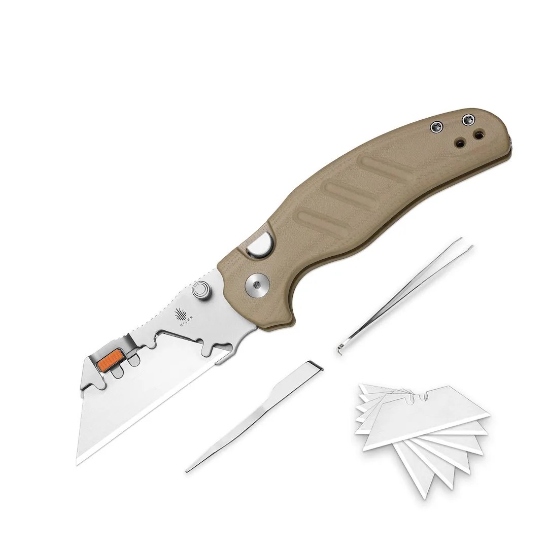 Nóż Kizer C01C Uti 2 G10 5Cr15MoV — zdjęcie 1