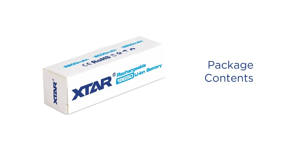 Akumulatorek Xtar ICR18650 Li-Ion 3,6V 3600 mAh — zdjęcie 4