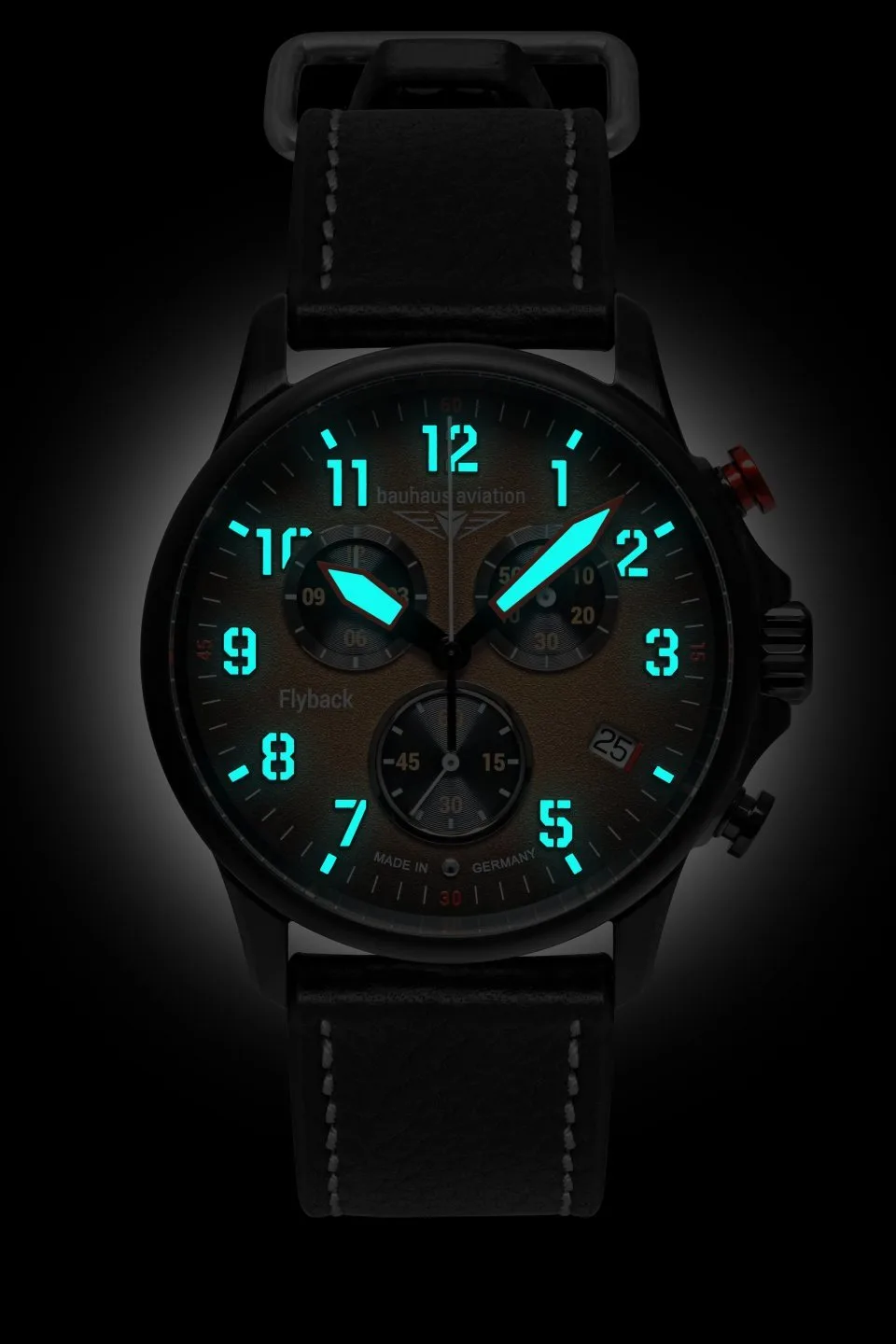 Zegarek Bauhaus Aviation Blackwing 28885, 42mm — zdjęcie 2