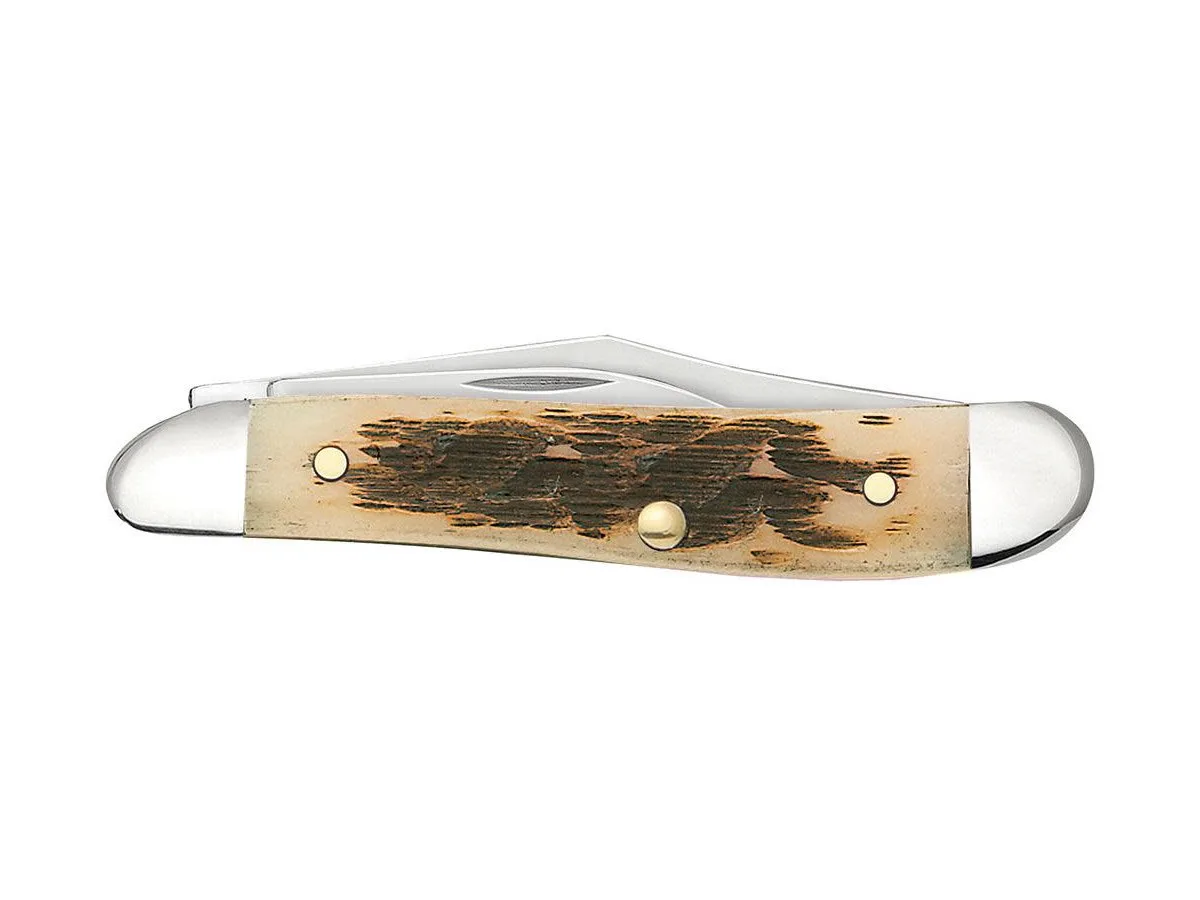 Scyzoryk Case Peanut SS Amber Bone — zdjęcie 3
