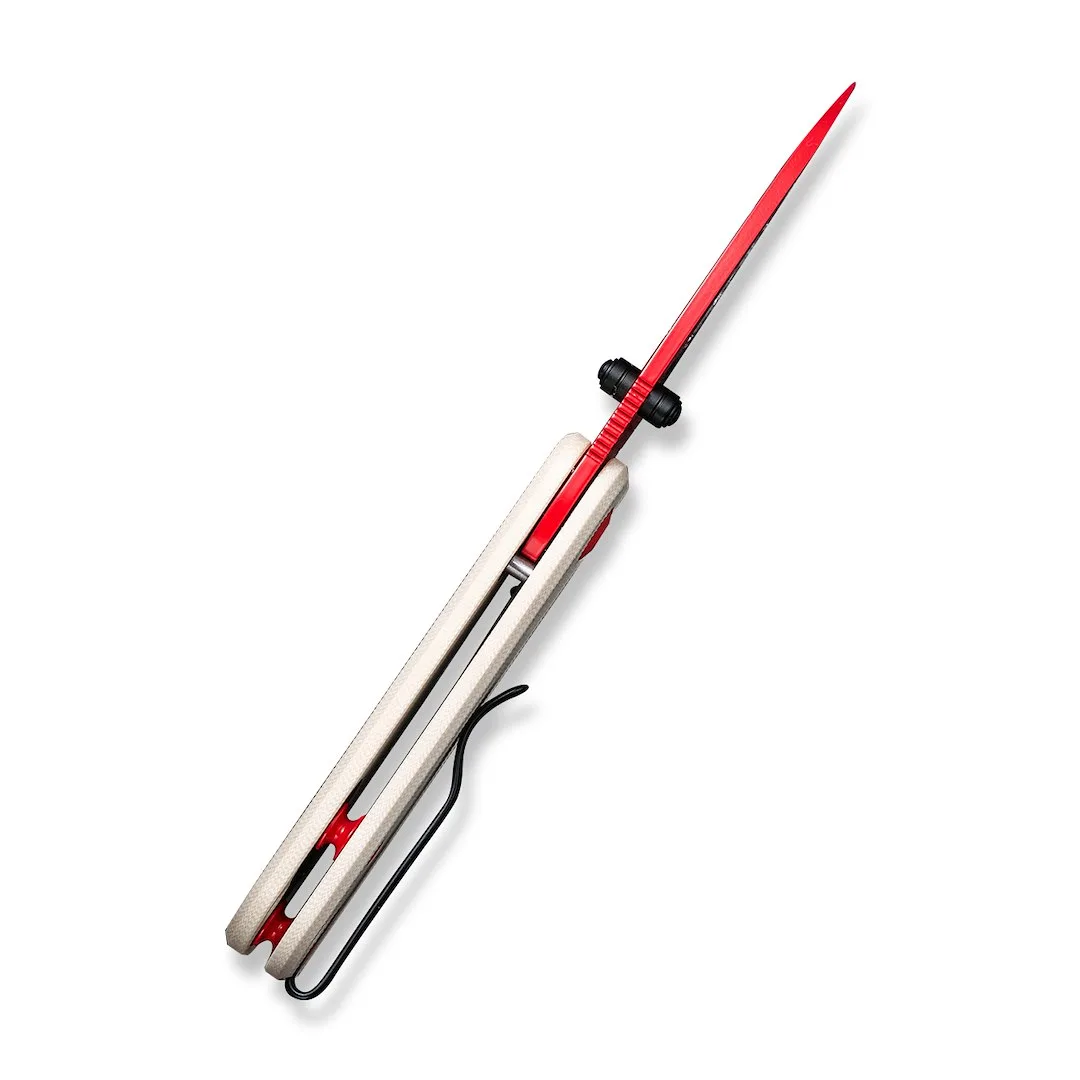 Nóż CIVIVI Baby Banter Ivory G10 Red C19068S-7 — zdjęcie 3