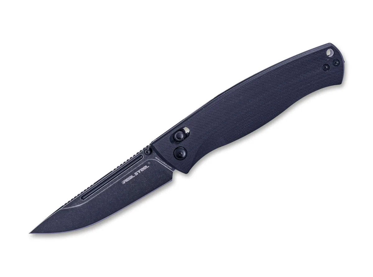Nóż Real Steel Pathfinder FFG G10 Black BW — zdjęcie 1