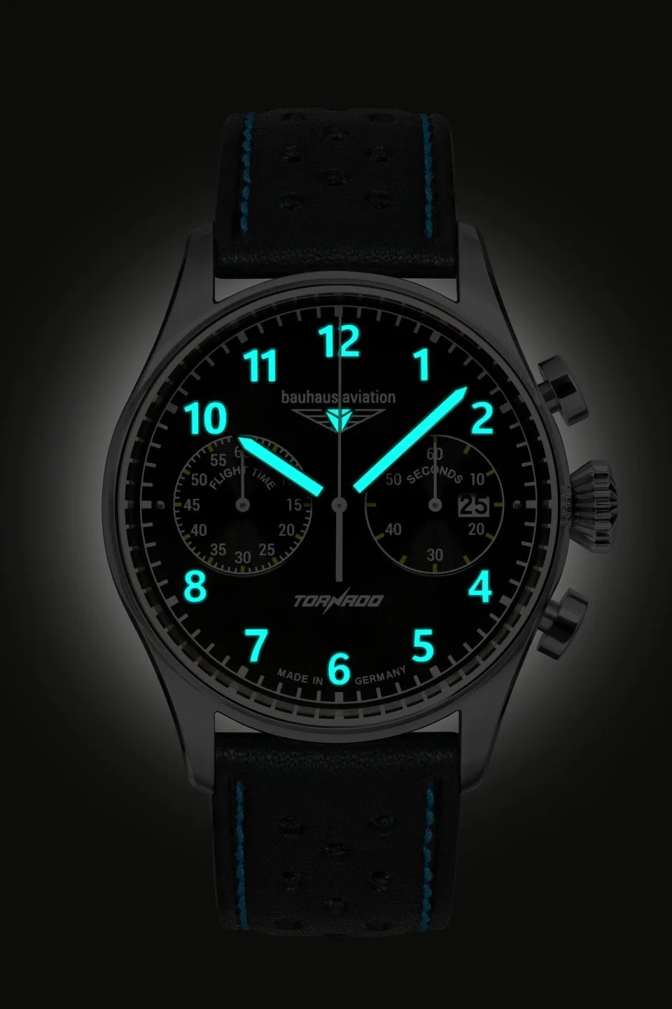 Zegarek Bauhaus Aviation Tornado 27703, 42mm WYP — zdjęcie 2