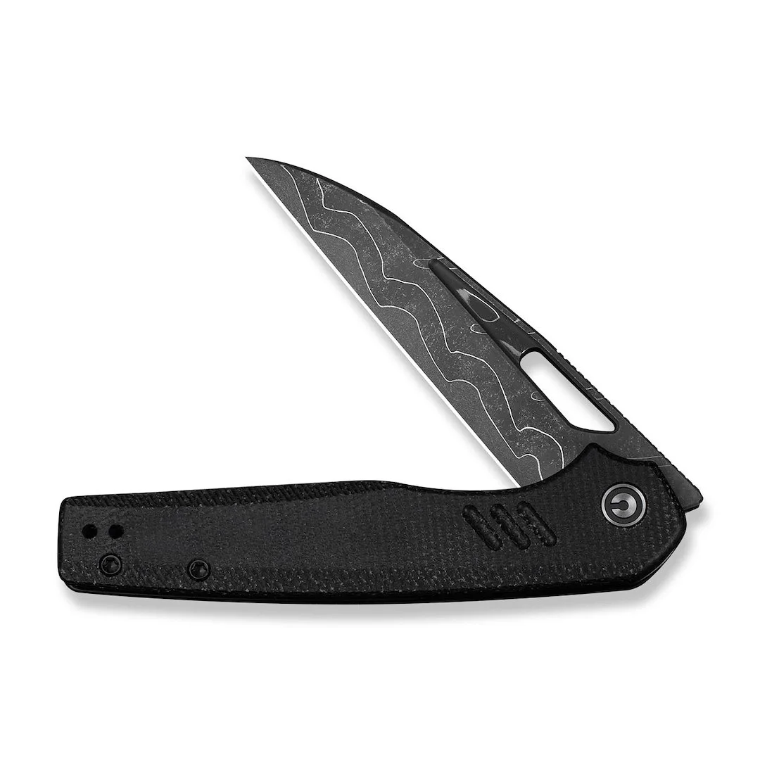 Nóż CIVIVI Guile Damascus Black Micarta — zdjęcie 3