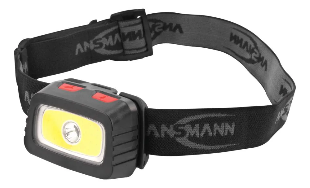 Latarka czołowa LED Ansmann HD200B, 185 lm, 3xAAA — zdjęcie 1