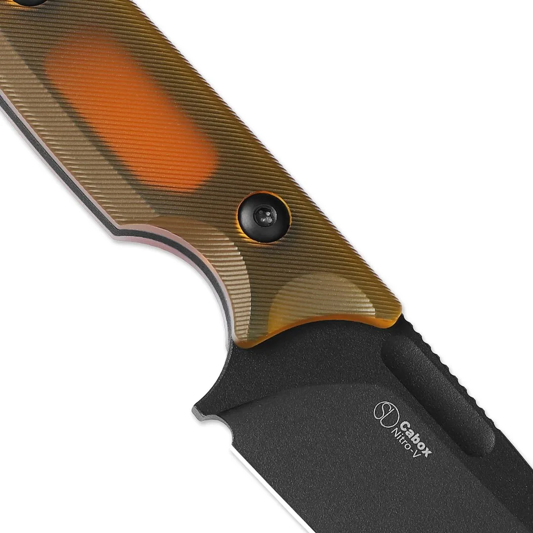 Nóż Kizer Fixed Cabox PEI Nitro-V — zdjęcie 4
