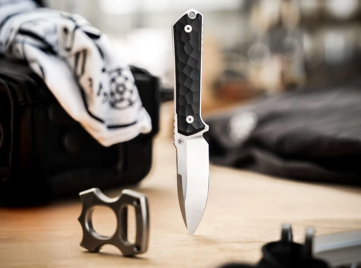 Nóż Böker Kiboku Richlite Black Rock Pattern RWL34 — zdjęcie 4