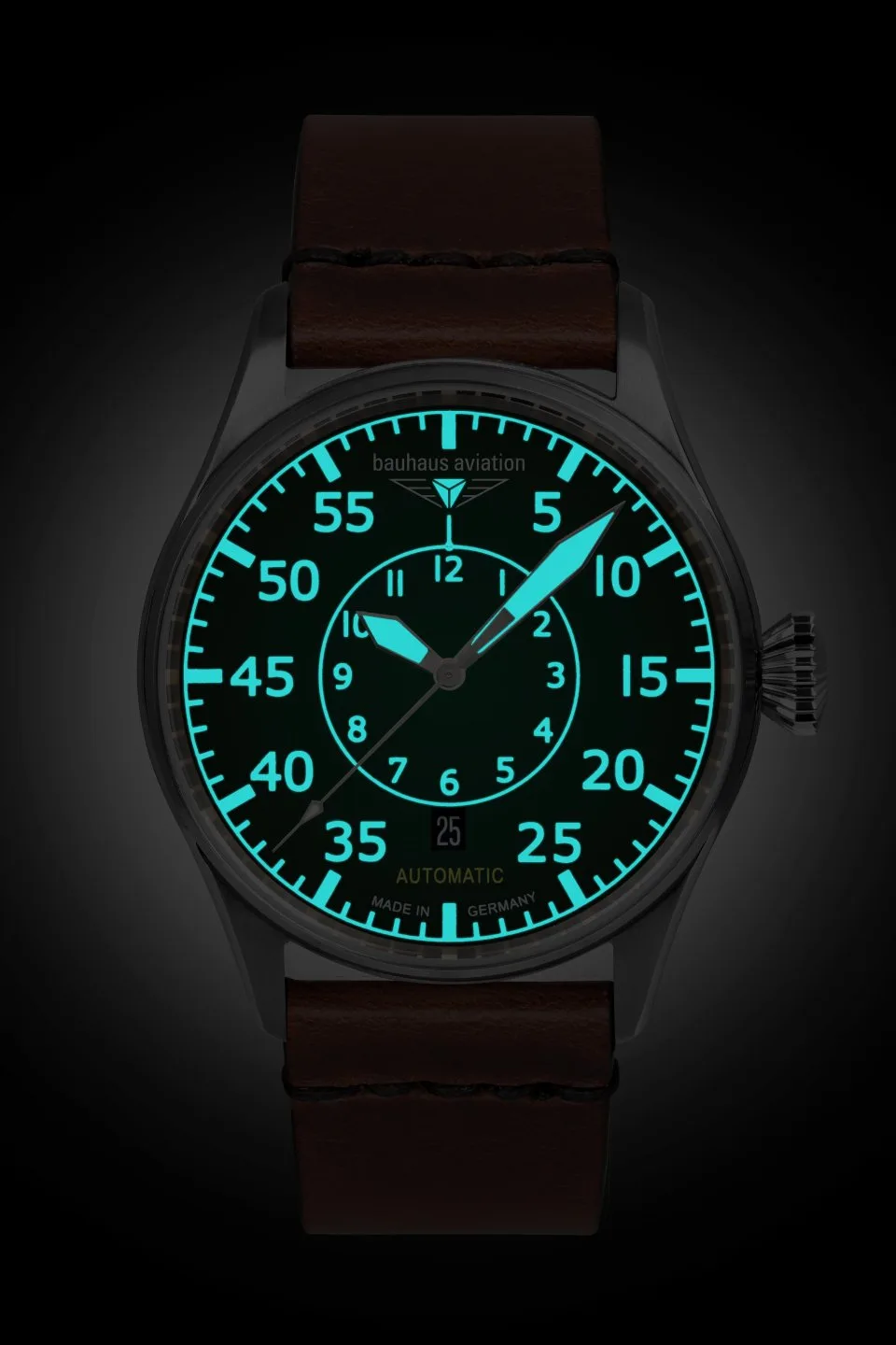 Zegarek Bauhaus Aviation Flight Control 27564 42mm — zdjęcie 3