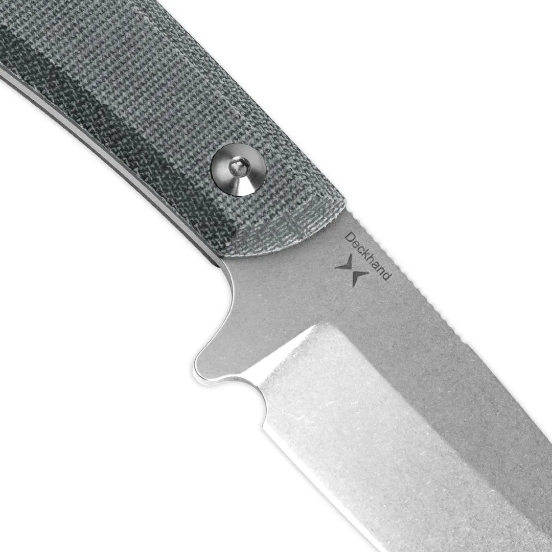 Nóż Kizer Fixed Deckhand Micarta+G10 D2 — zdjęcie 4