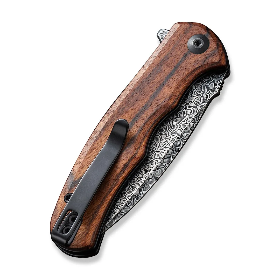 Nóż CIVIVI Mini Praxis Damast Guibourtia — zdjęcie 5
