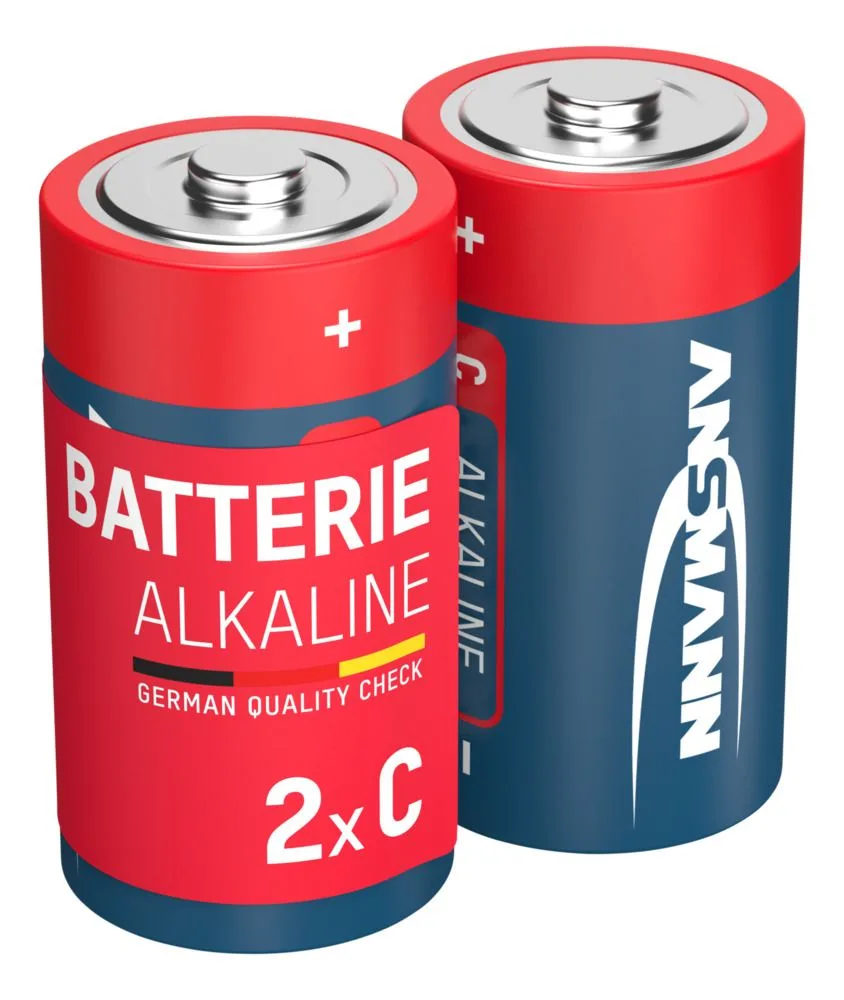 Baterie alkaliczne Ansmann C / LR14, 2 szt. — zdjęcie 3