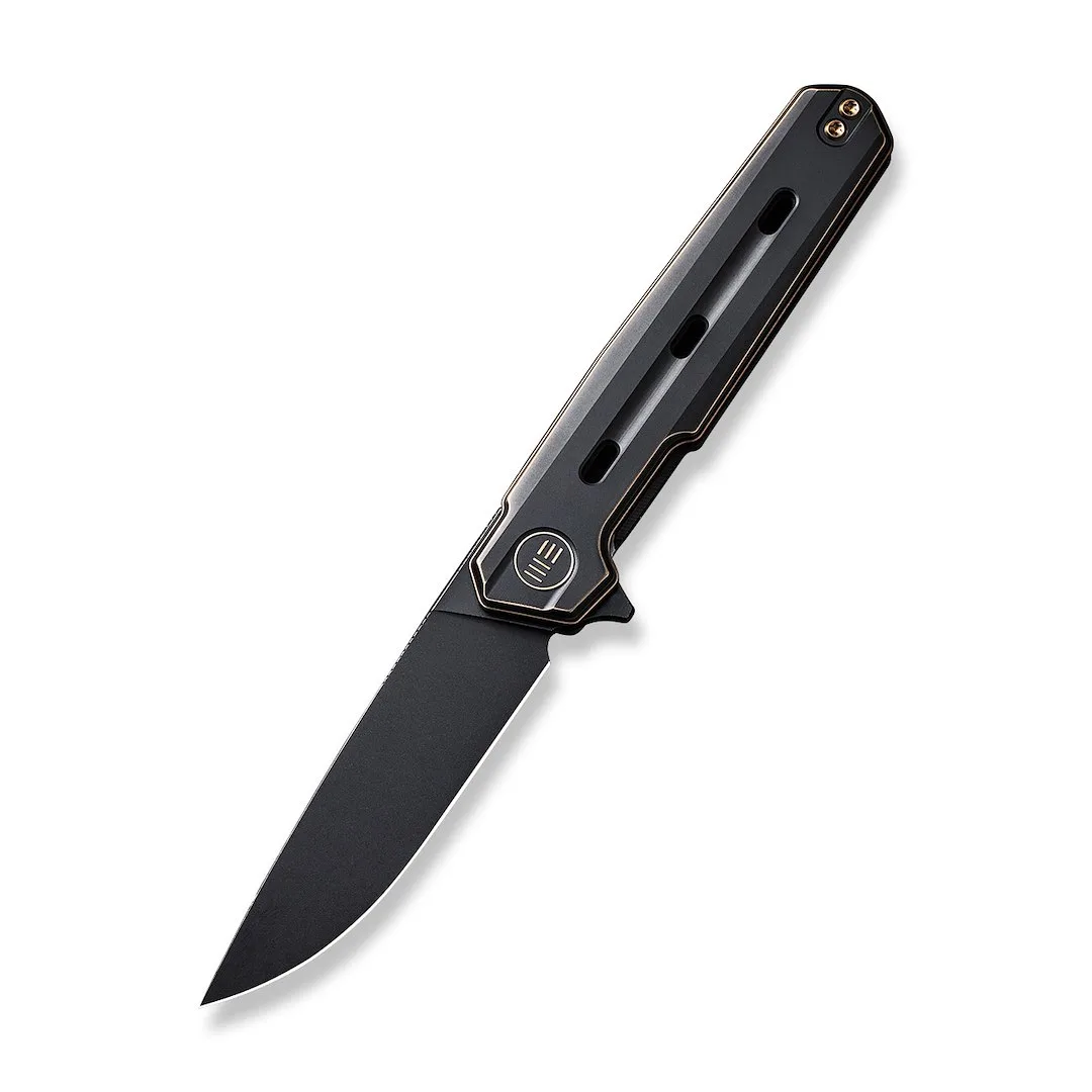 Nóż WE Knife Navo CPM-20CV Bronze & Black Titanium — zdjęcie 1