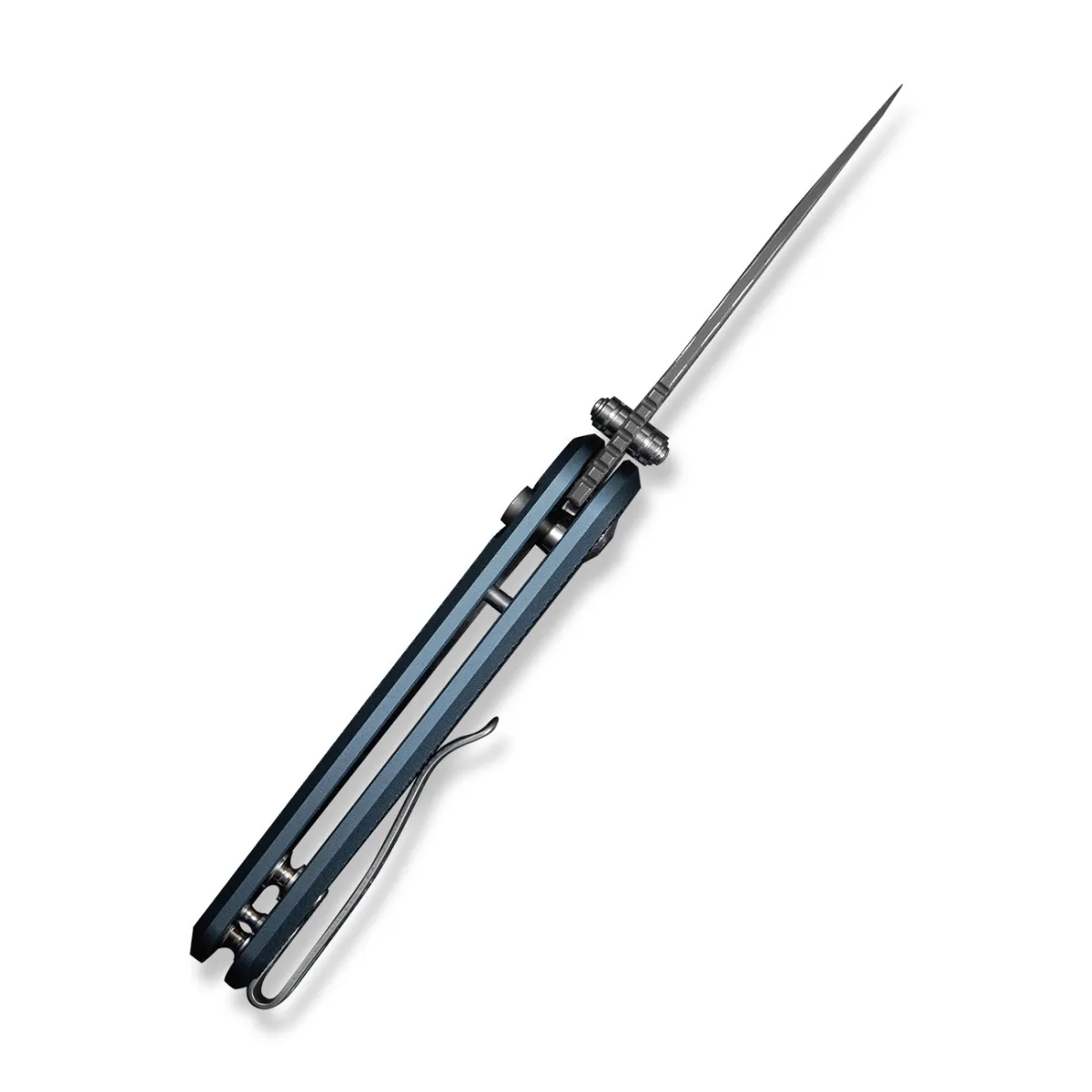 Nóż CIVIVI Mini Shakan Damascus Blue Aluminum — zdjęcie 7