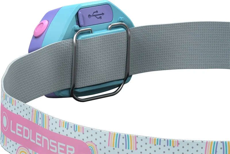 Latarka Czołowa Ledlenser KidLed 4R Lila — zdjęcie 3