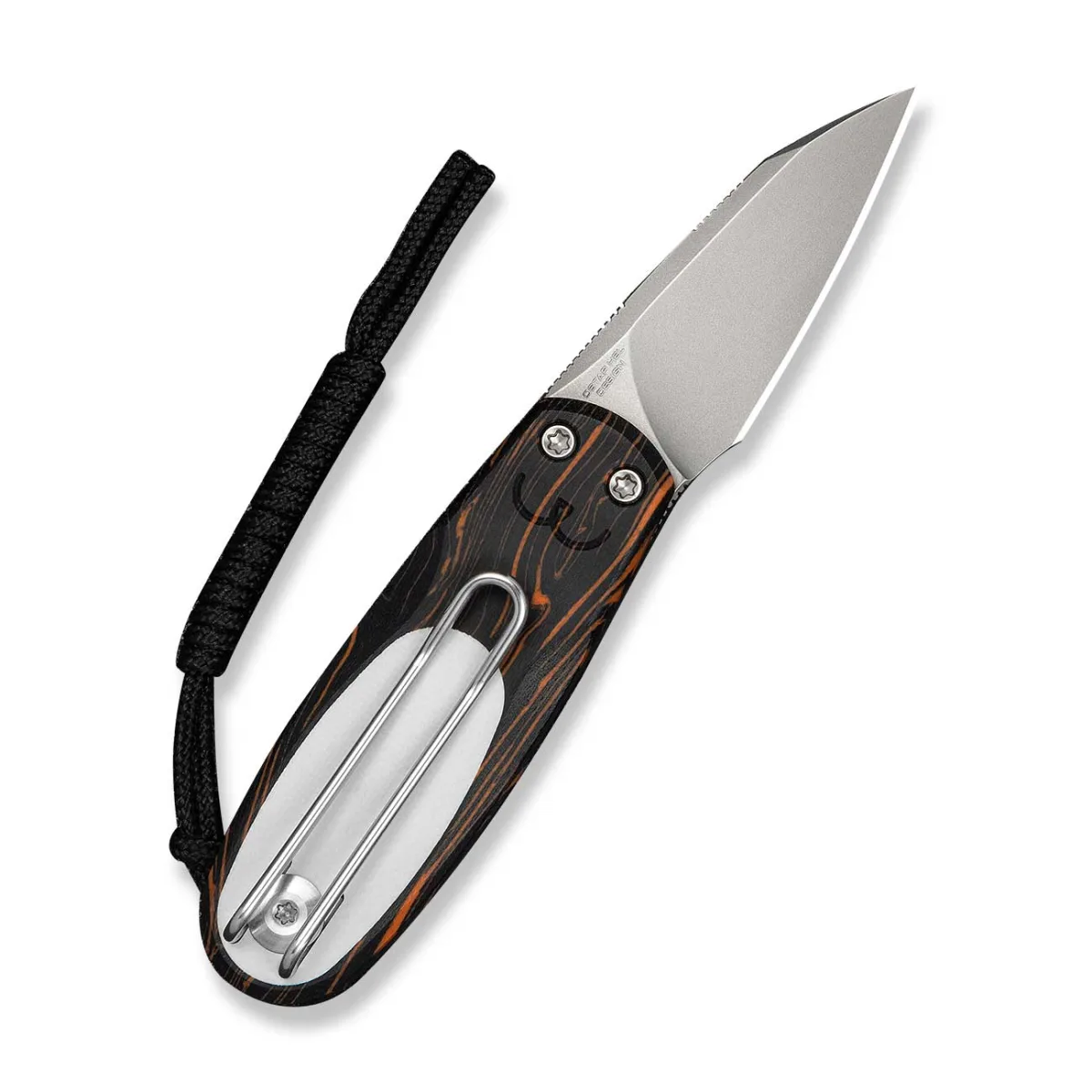 Nóż Civivi Purr Nitro-V Orange Black & White G10 — zdjęcie 2