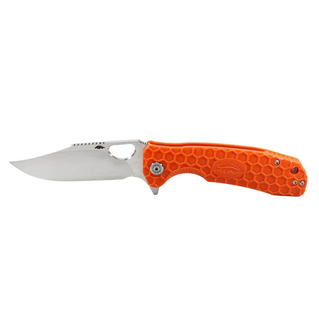 Nóż Honey Badger Clippoint Large Orange HB4068 — zdjęcie 1