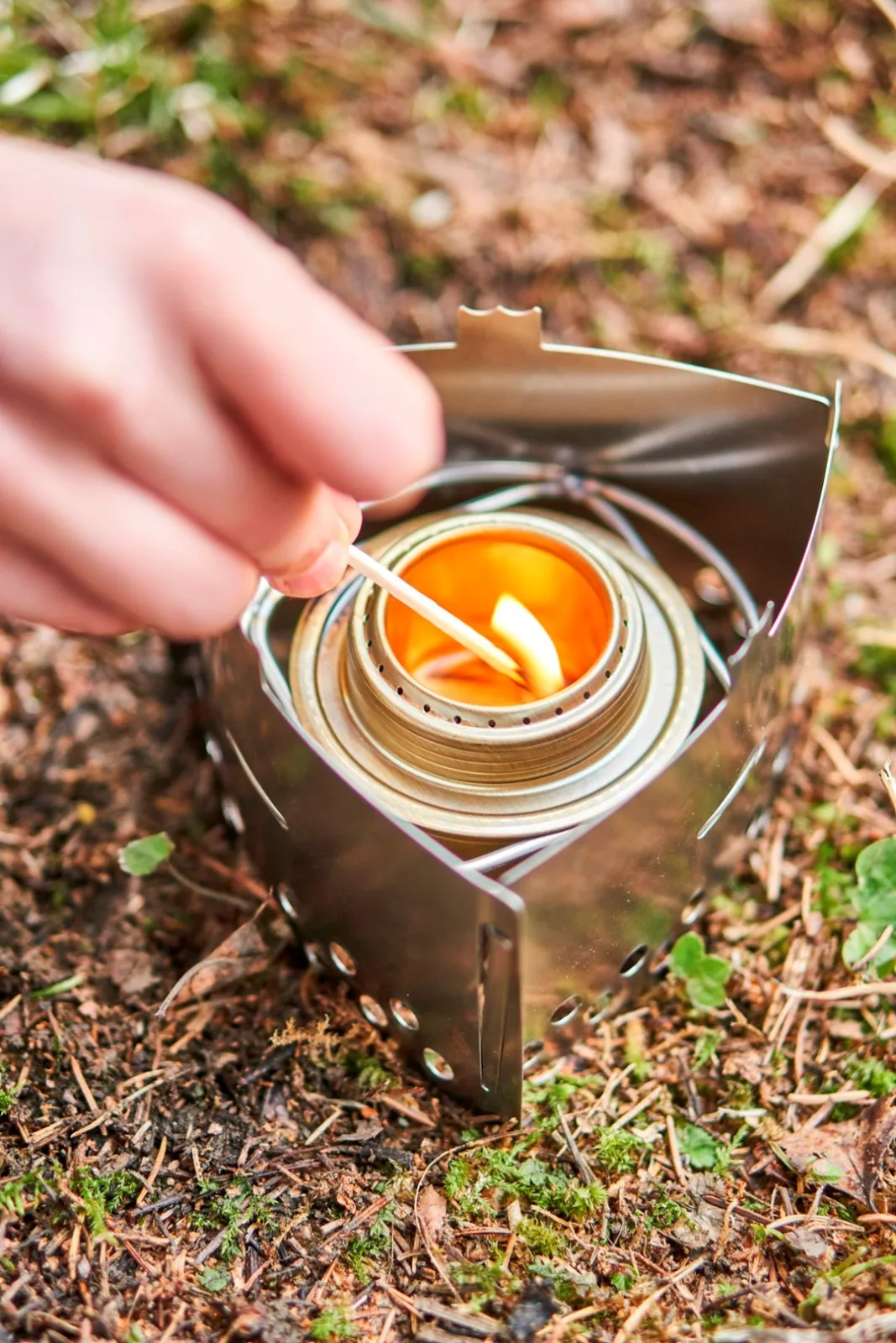 Trangia Triangle Stove z palnikiem — zdjęcie 4
