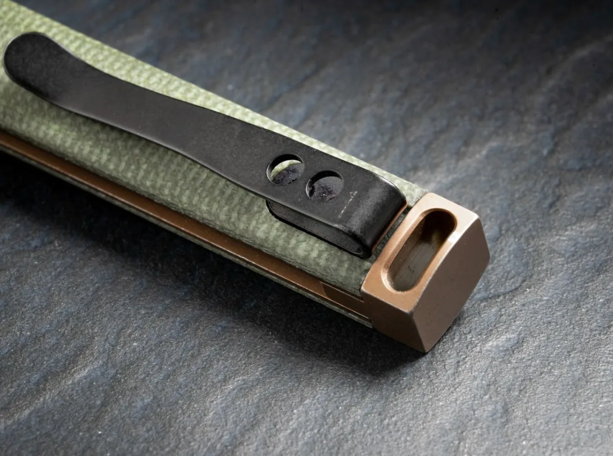 Nóż Böker Plus Kaizen Green Canvas Micarta — zdjęcie 4