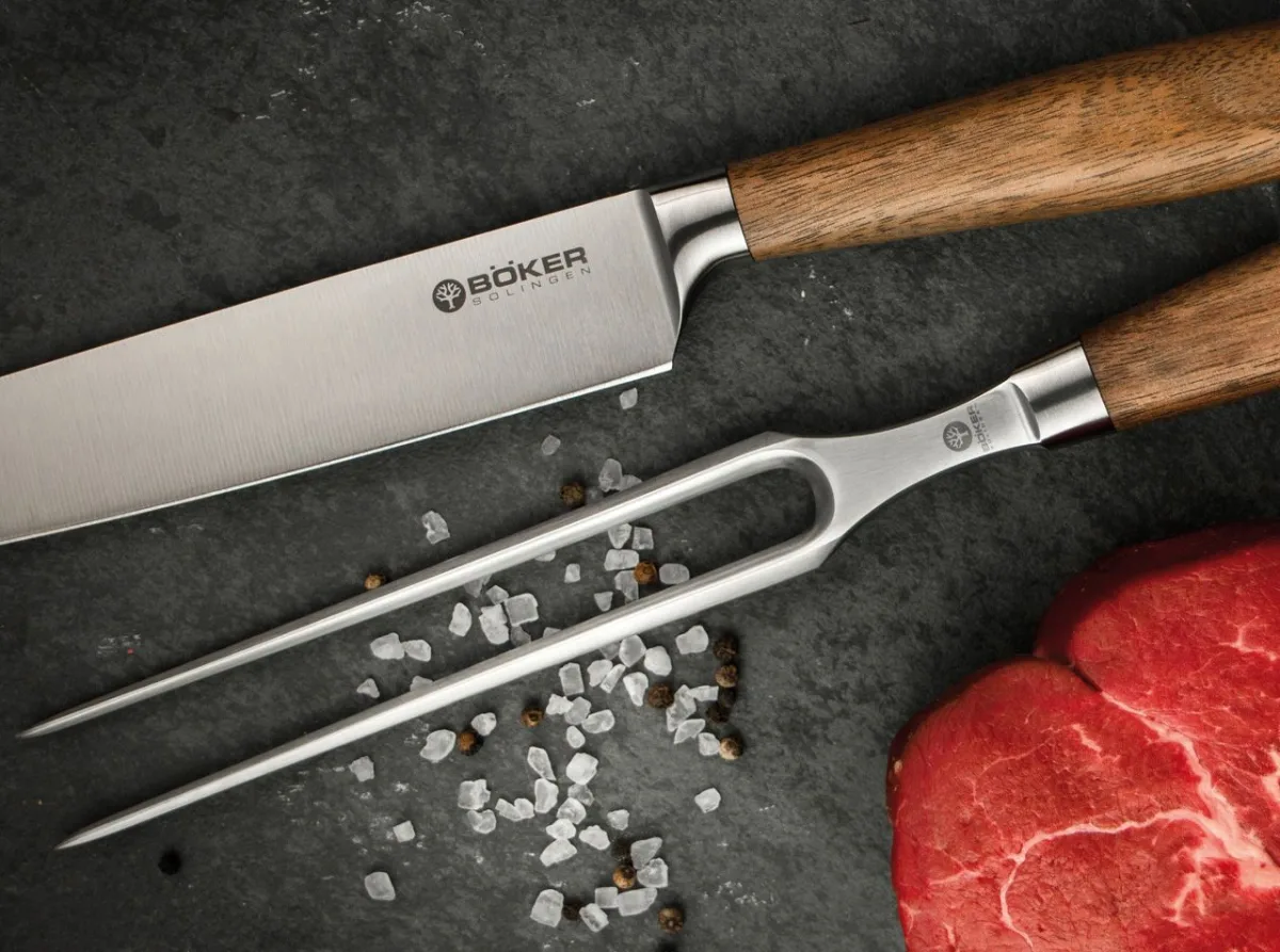Nóż do szynki Böker Solingen Core Walnut — zdjęcie 3