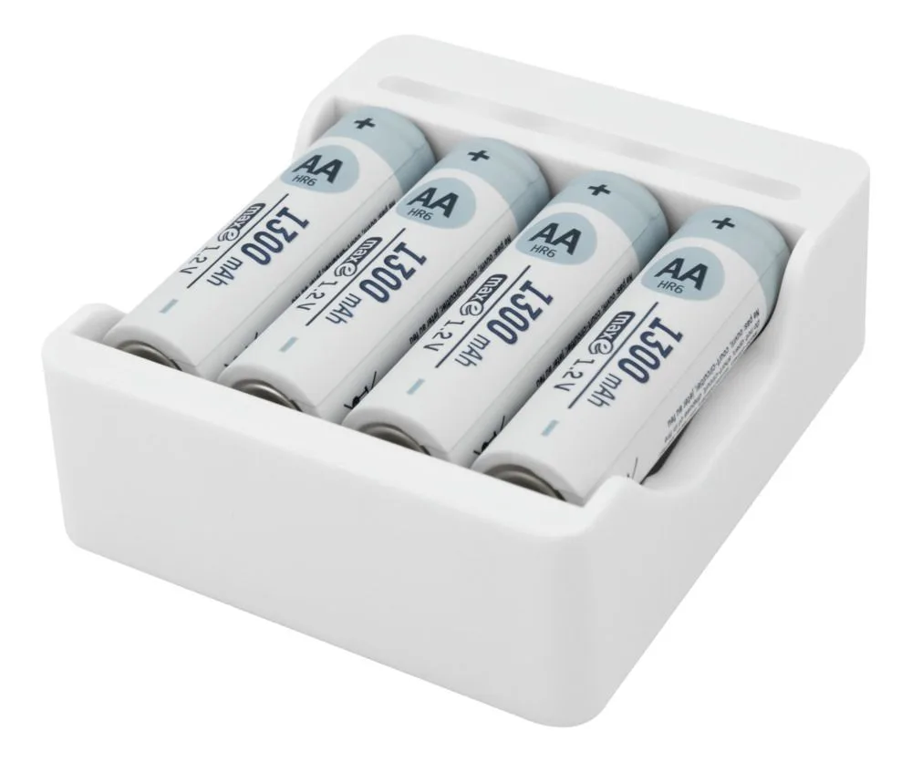 Ładowarka Ansmann USB Basic IV + 4x AA 1300mAh — zdjęcie 1