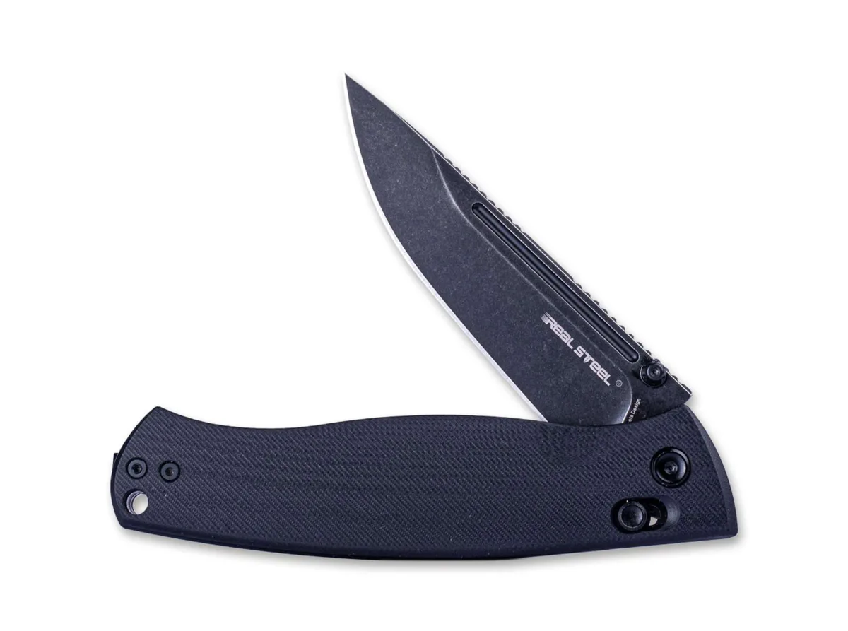 Nóż Real Steel Pathfinder FFG G10 Black BW — zdjęcie 3