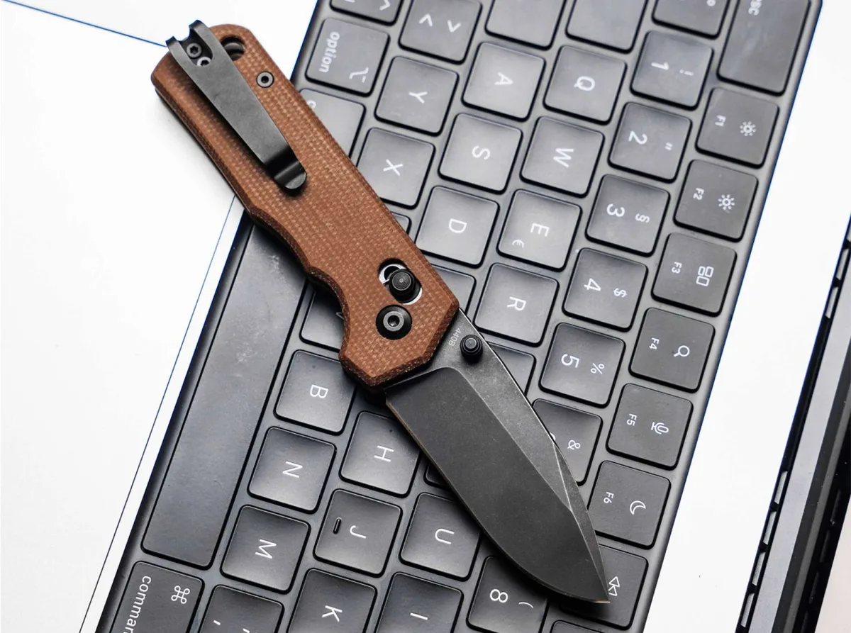 Nóż Böker Plus Rockstub Brown Micarta 2.0 14C28N — zdjęcie 7