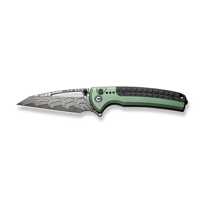 Nóż CIVIVI Sentinel Strike Damast Green Alu FRN — zdjęcie 3