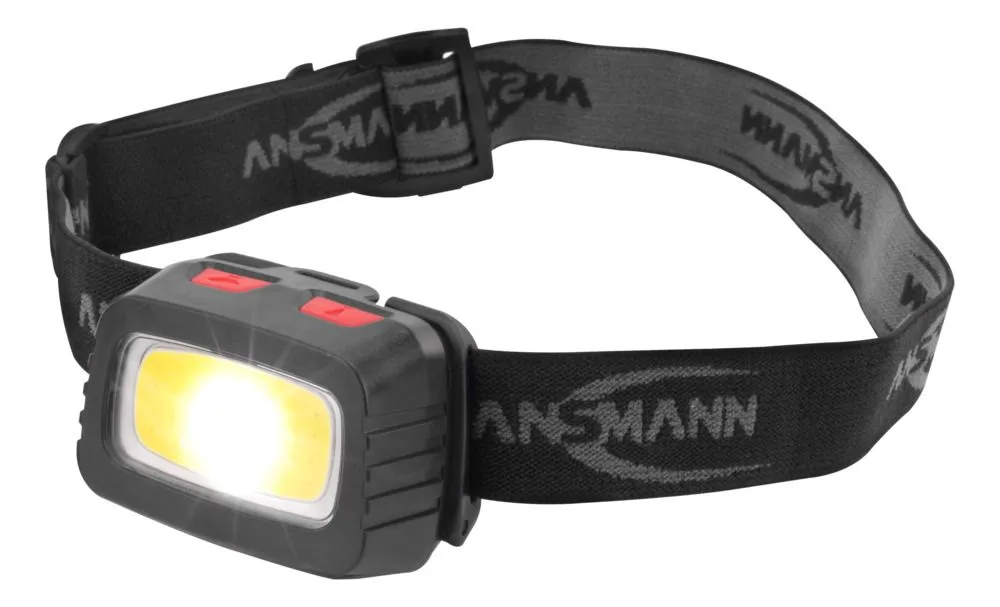 Latarka czołowa LED Ansmann HD200B, 185 lm, 3xAAA — zdjęcie 4