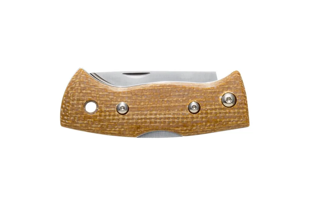 Nóż Helle Berget Mustard Jute Micarta 12C27 — zdjęcie 2