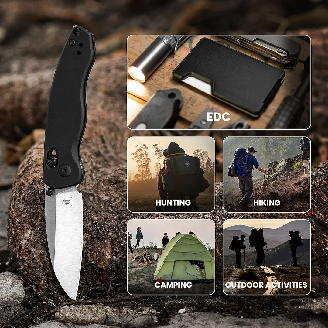 Nóż Kizer Exist Aluminum 154CM — zdjęcie 16