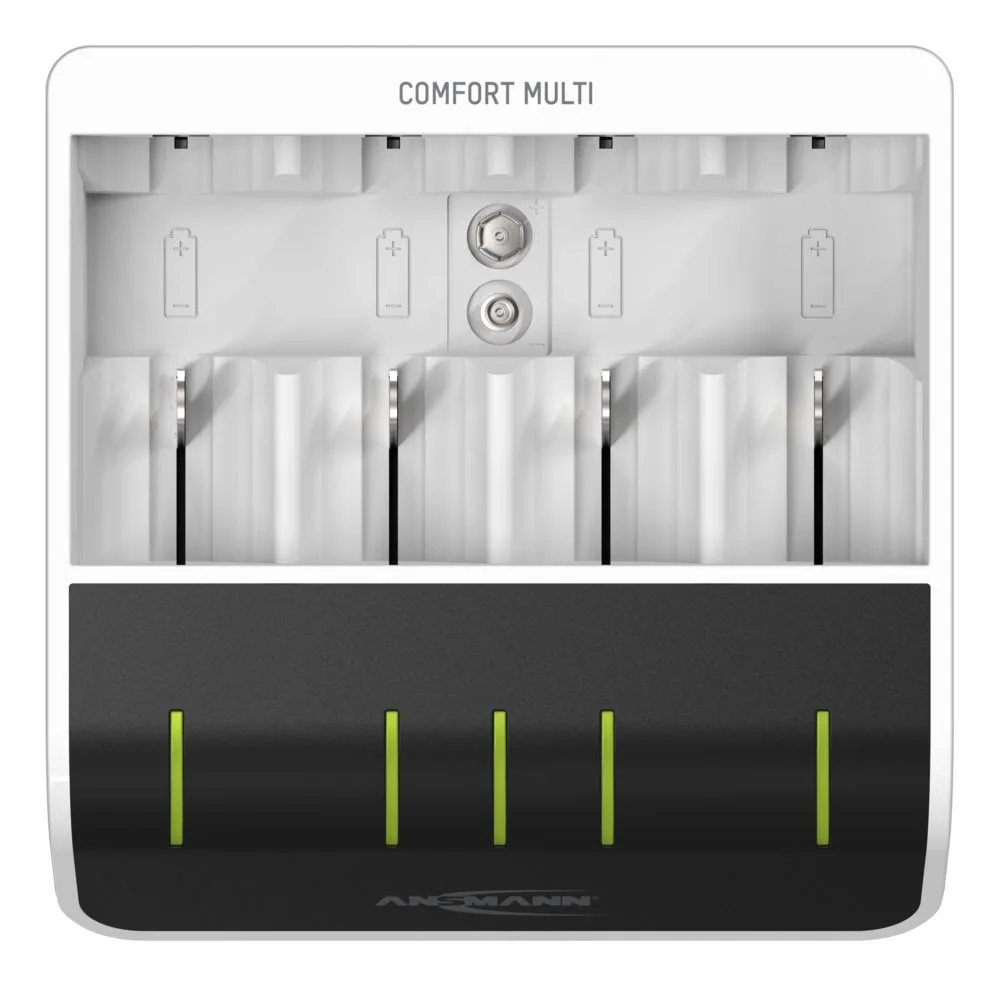 Ładowarka Ansmann Comfort Multi do 4 typów aku — zdjęcie 4