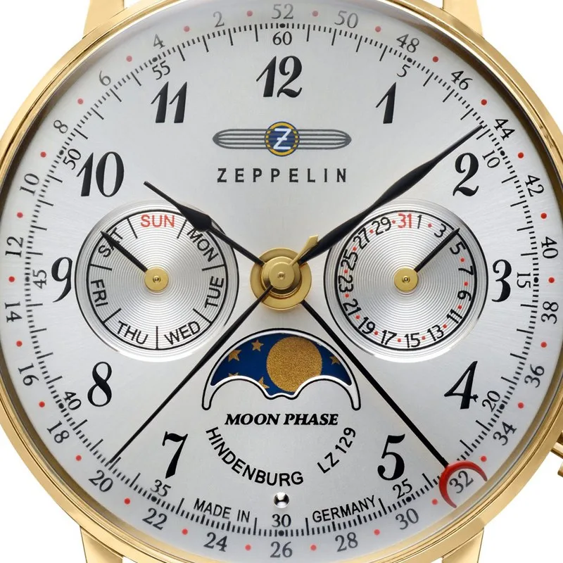 Zegarek Zeppelin LZ129 Hindenburg 70391, 36mm — zdjęcie 2
