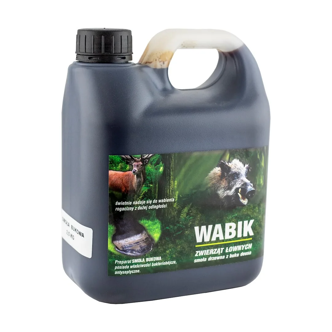 Smoła bukowa - środek wabiący dziki 2,5kg — zdjęcie 1