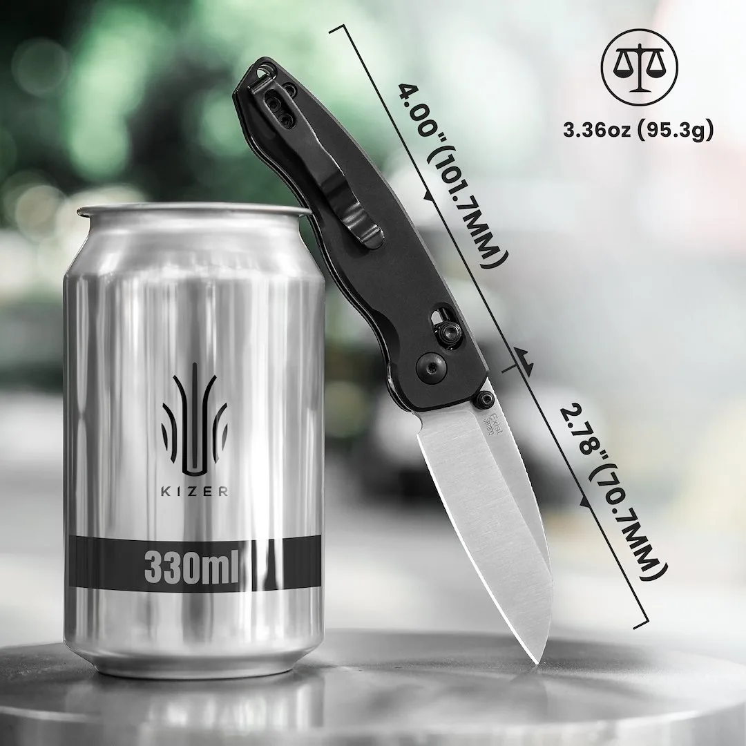 Nóż Kizer Exist Aluminum 154CM — zdjęcie 17