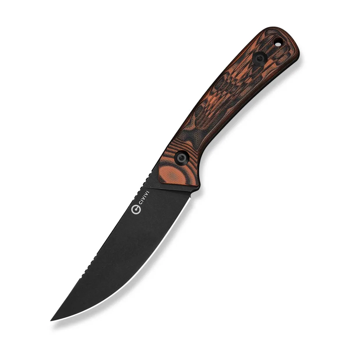 Nóż Civivi Carveth Fixed AEB-L Orange & Black G10 — zdjęcie 3