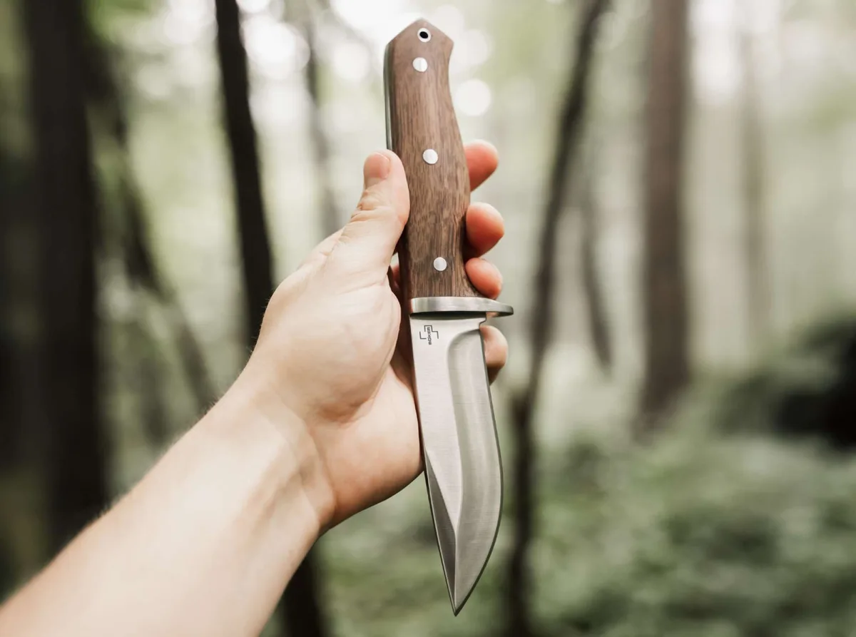 Nóż Böker Plus Walnut Drop 14C28N — zdjęcie 5