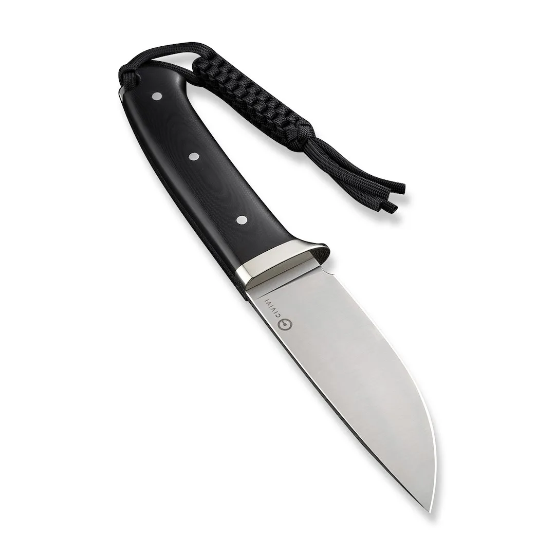 Nóż CIVIVI Fixed Cloud Peak Nitro-V G10 Black — zdjęcie 4