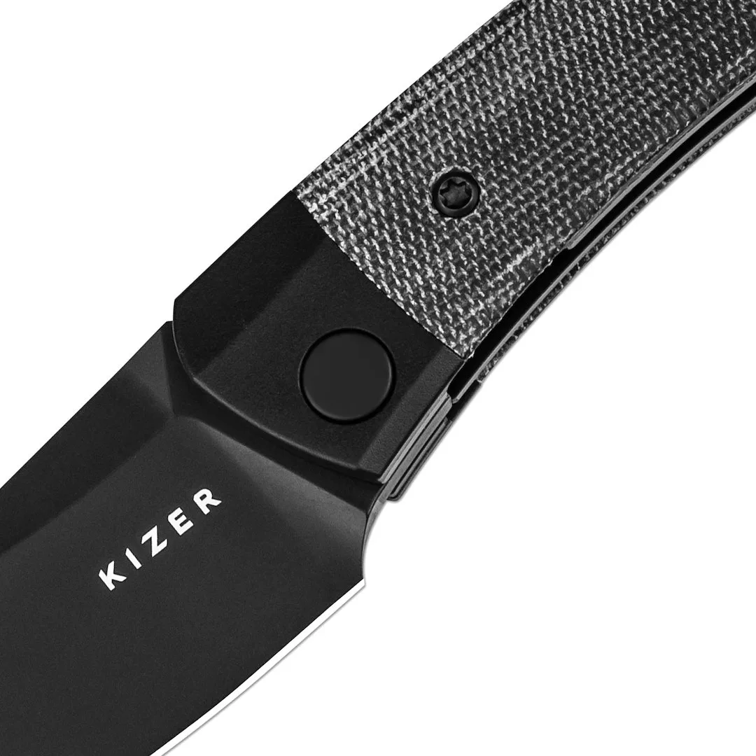Nóż Kizer Mini Momo Aluminum+Micarta 154CM — zdjęcie 5