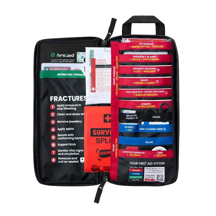 Apteczka SURVIVAL Slimline First Aid Kit - Brown — zdjęcie 3